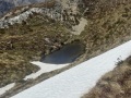 The tarn from a different view.