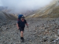 coming up to Martha Saddle from East