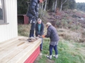 How many NOTMC trampers does it take to cut firewood.