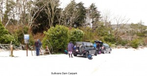 Sullivans Dam car park