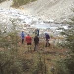 Upper South Temple, discussion previous day's activity