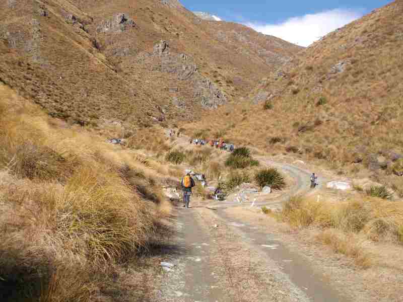 01-Setting-out-up-the-ski-road