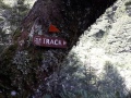 Old track marker