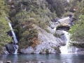 Waterfall and swimming hole