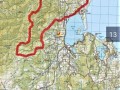 Anticlockwise route from Evensdale