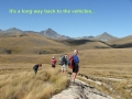 It's a long way back to the vehicles...