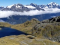 View from above camp site to the West