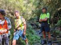 The walking section