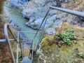 16 Steep ladder up from the bridge