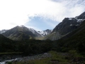 Valley head from the campsite