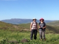 Two happy walkers