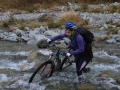 Crossing Stream on Dusky Trail